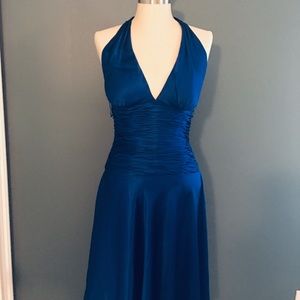 Holiday Halter Dress